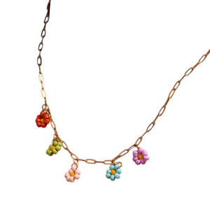 Collar flores Collar flores