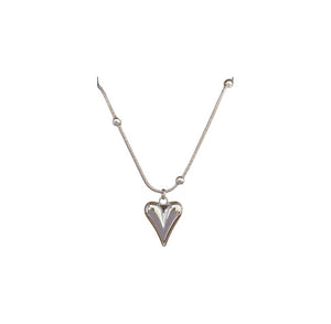Collar corazón alargado Collar corazón alargado
