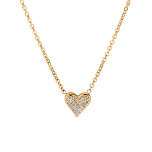 Collar corazón circonia Collar corazón circonia