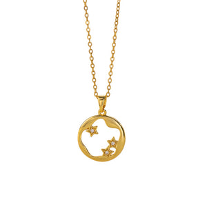 Collar estrella medalla Collar estrella medalla