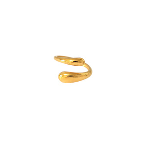 Anillo 2 gotas dorado Anillo 2 gotas dorado