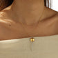 Collar esfera circonia