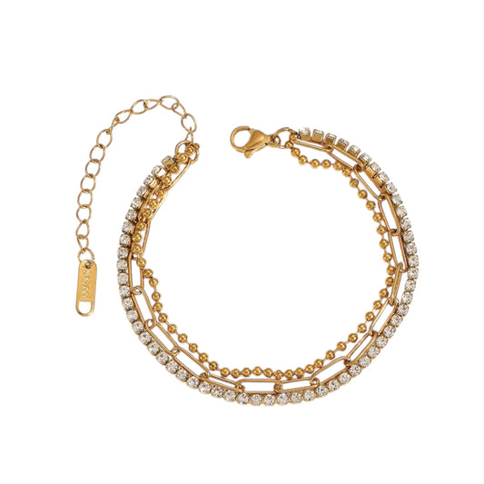 Pulsera triple