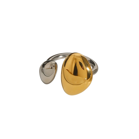 Anillo bicolor