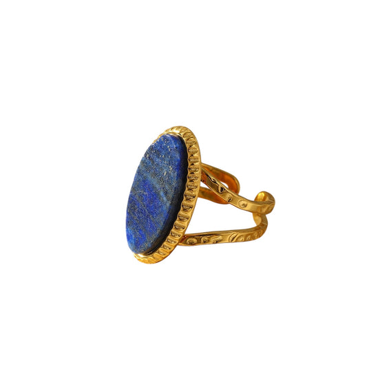 Anillo piedra natural