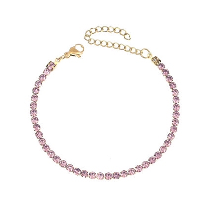 Brazalete tenis circonia