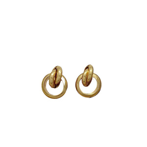 Arete aro trenzado