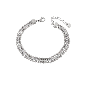 Pulsera circonia bolitas 💠