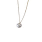 Collar perla plana