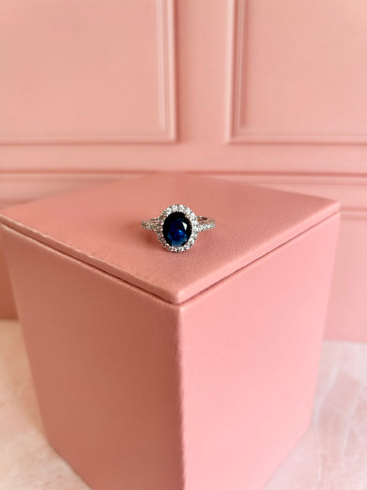 anillo azul