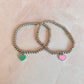 Pulsera Tiff corazon color