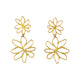 Arete flor jumbo