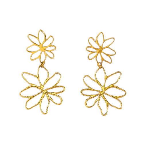 Arete flor jumbo