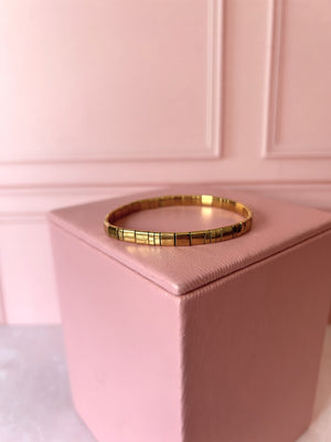 Pulsera miyuki metalizada