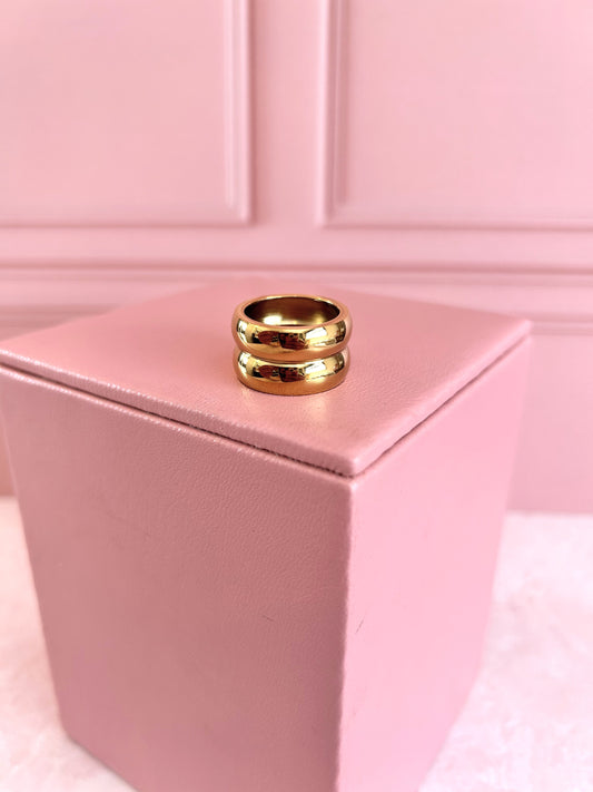 Anillo Grueso Doble