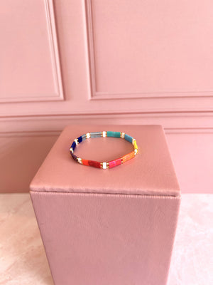 Pulseras coloridas Cristal Miyuki