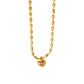 Collar corazón bolita