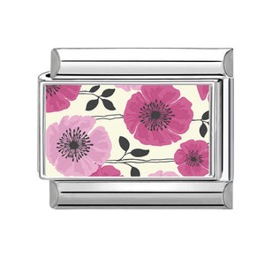 Charm flor morada