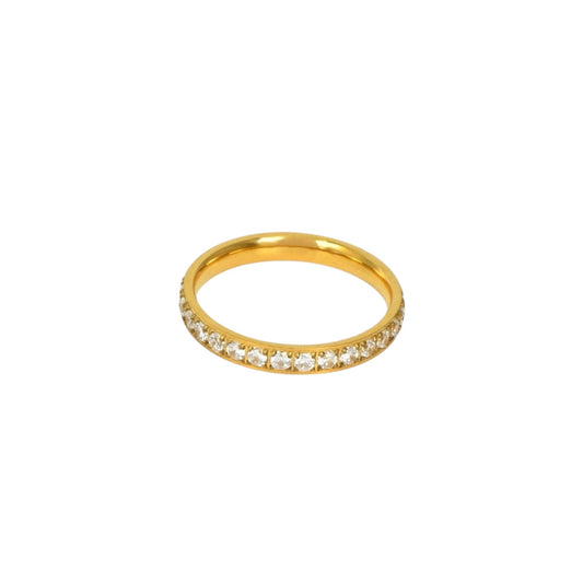 Anillo circonia blanca