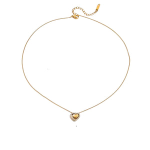 Collar corazón delicado