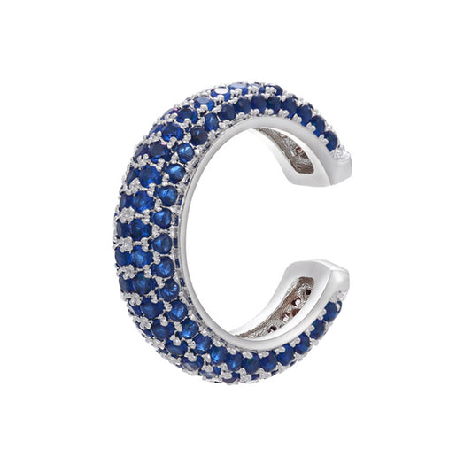 Earcuff circonias delgado