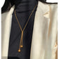 Collar 2 esferas