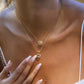 Collar corazón delicado