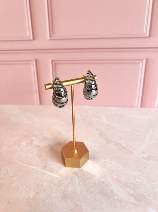 Arete gota espiral Jumbo