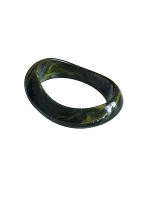 Brazalete acrílico verde🌲