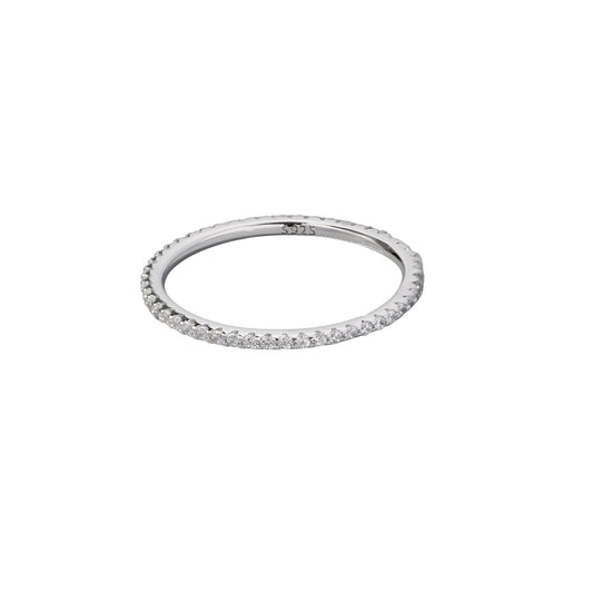 Anillo delgado plata 925