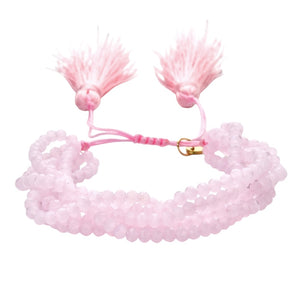Pulsera cristal cuentas
