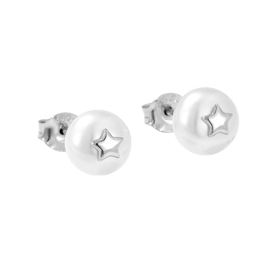 Arete plata 925 estrella