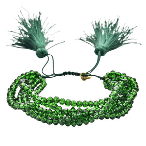 Pulsera cristal cuentas