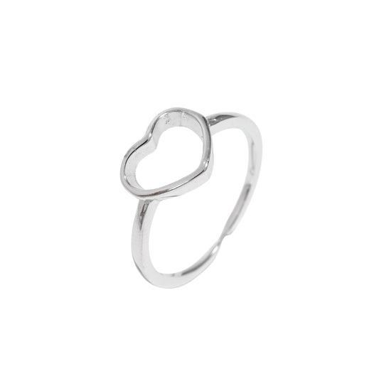 Anillo corazón plata 925