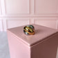 Anillo bicolor Chunky