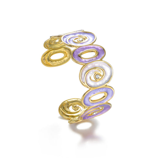 Brazalete morado