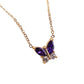 Collar mariposa