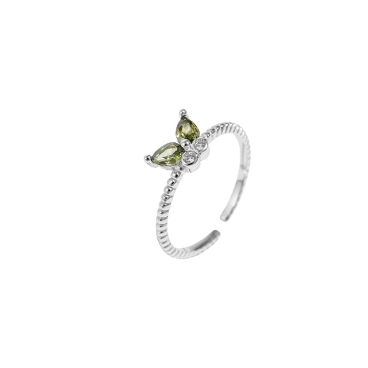 Anillo mariposa plata 925