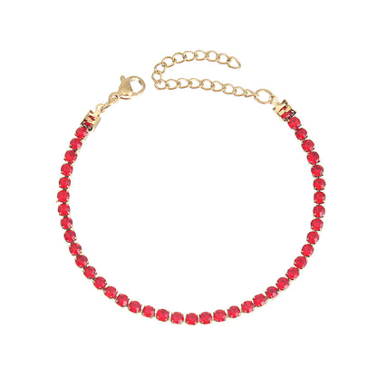 Brazalete tenis circonia