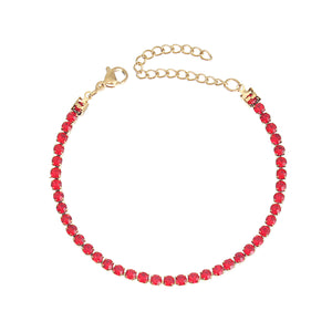 Brazalete tenis circonia