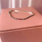 Pulsera circonia plata 925 tenis