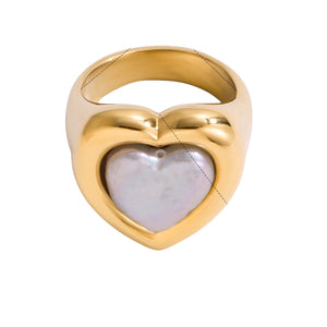 Anillo corazón jumbo