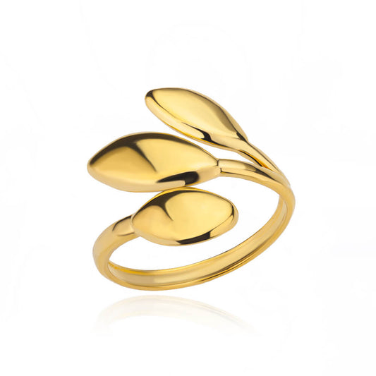 Anillo hoja