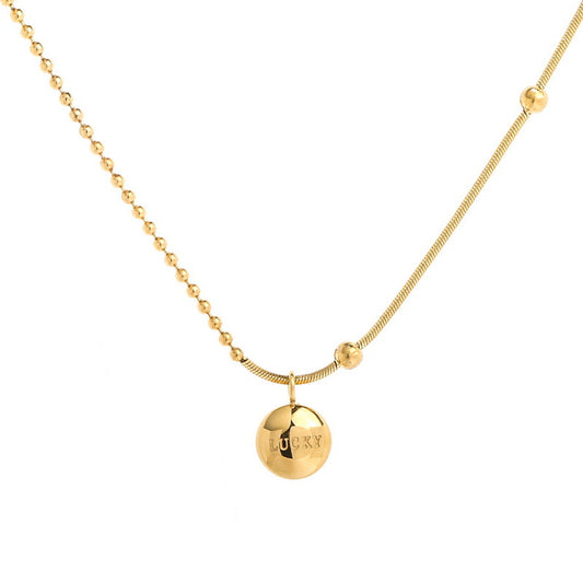 Collar bolita lucky🍀