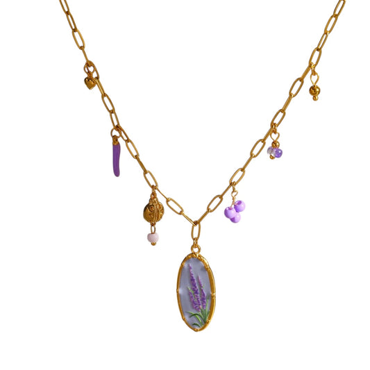 Collar morado