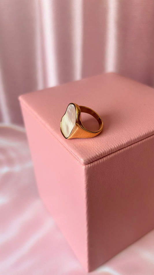 Anillo madre perla