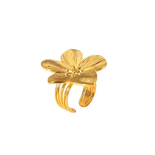 Anillo flor