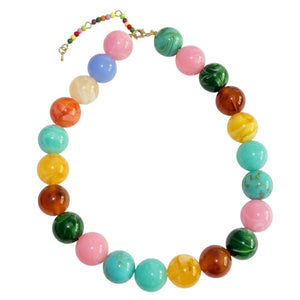 Collar cuentas colores 🌈