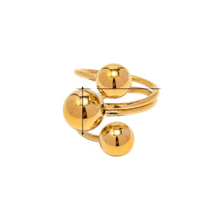 Anillo bolita jumbo