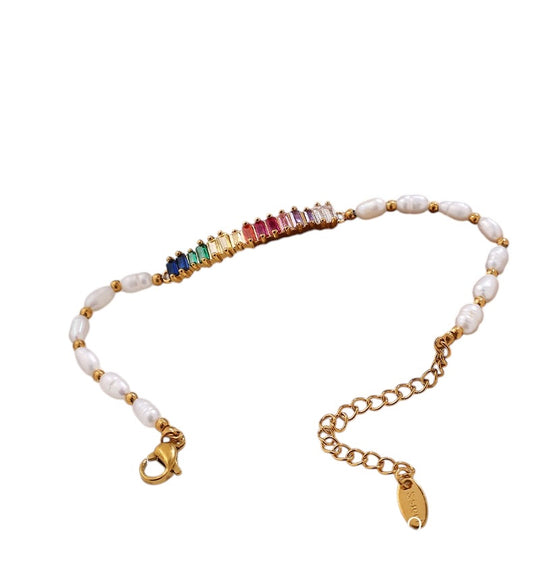 Pulsera perla colores